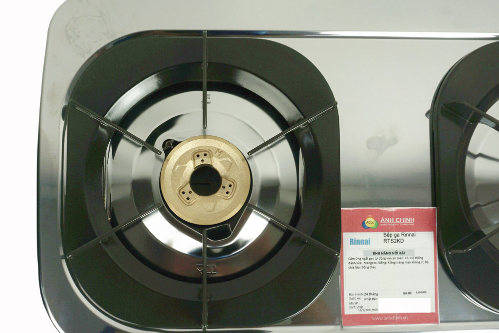 Bếp gas dương Rinnai RTS-2KD