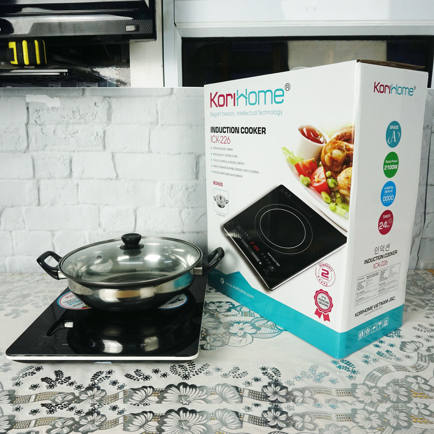 Bếp điện từ korihome ICK-226