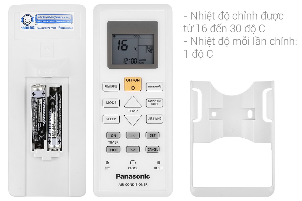 Điều hòa Panasonic 1 chiều 12.000BTU CU/CS-N12ZKH-8