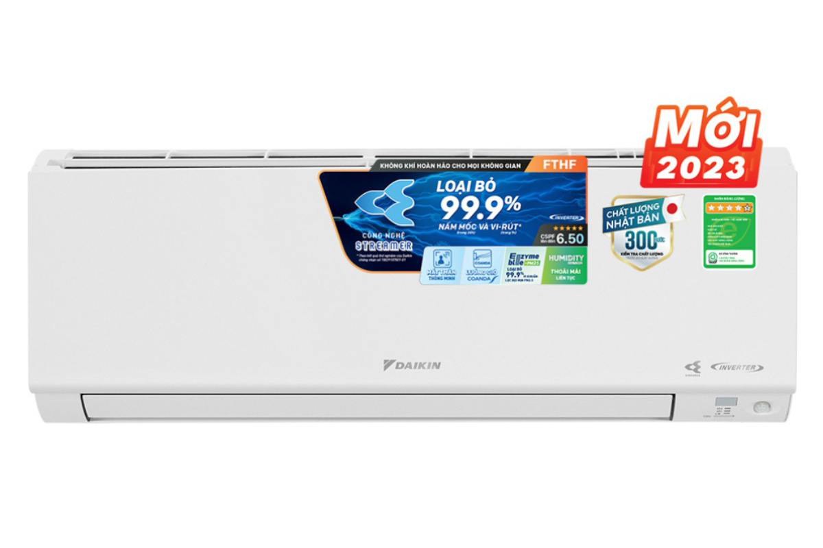 Điều hòa Daikin 2 chiều Inverter 9.000BTU FTHF25XVMV
