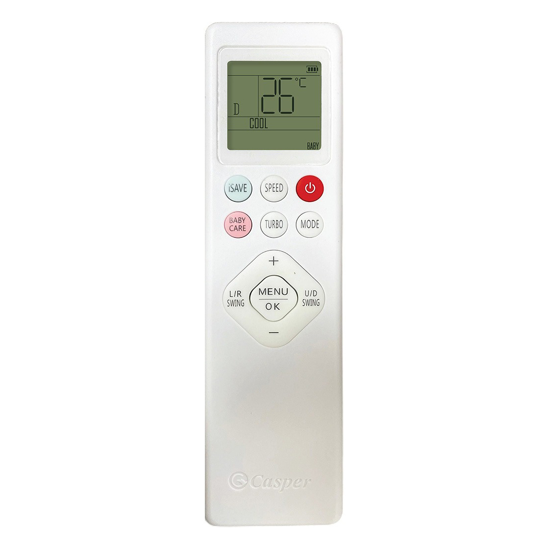 Điều hòa Casper 9.000btu 1 chiều inverter QC-09IS36
