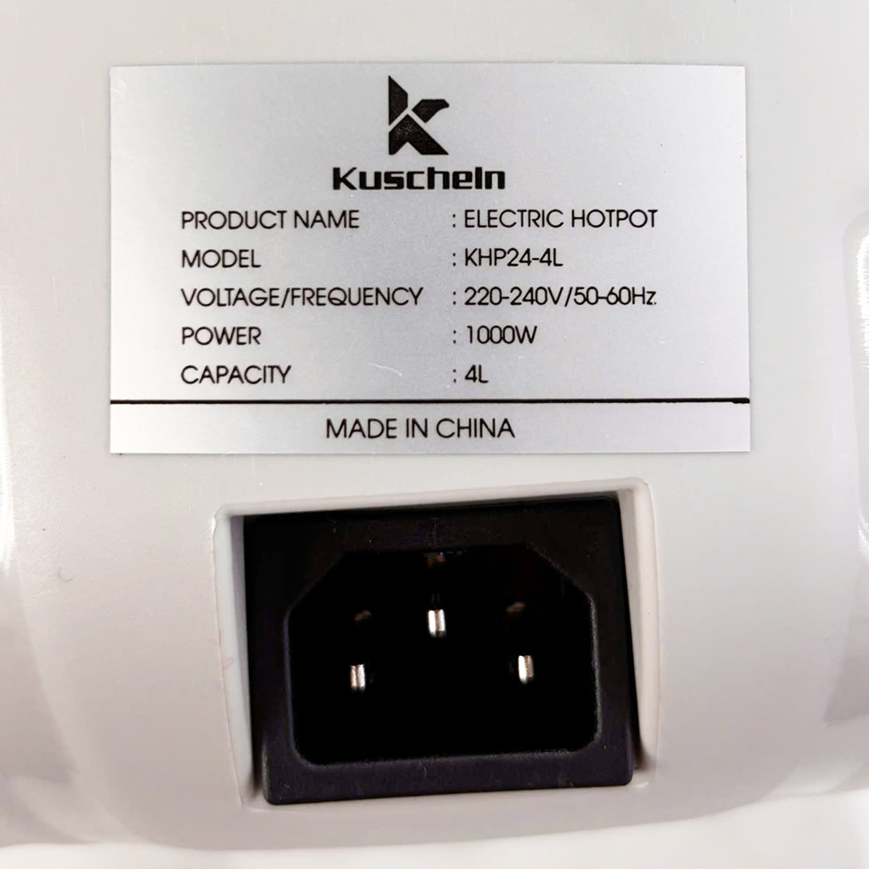 Lẩu điện đa năng Kuscheln 4 lít KHP24