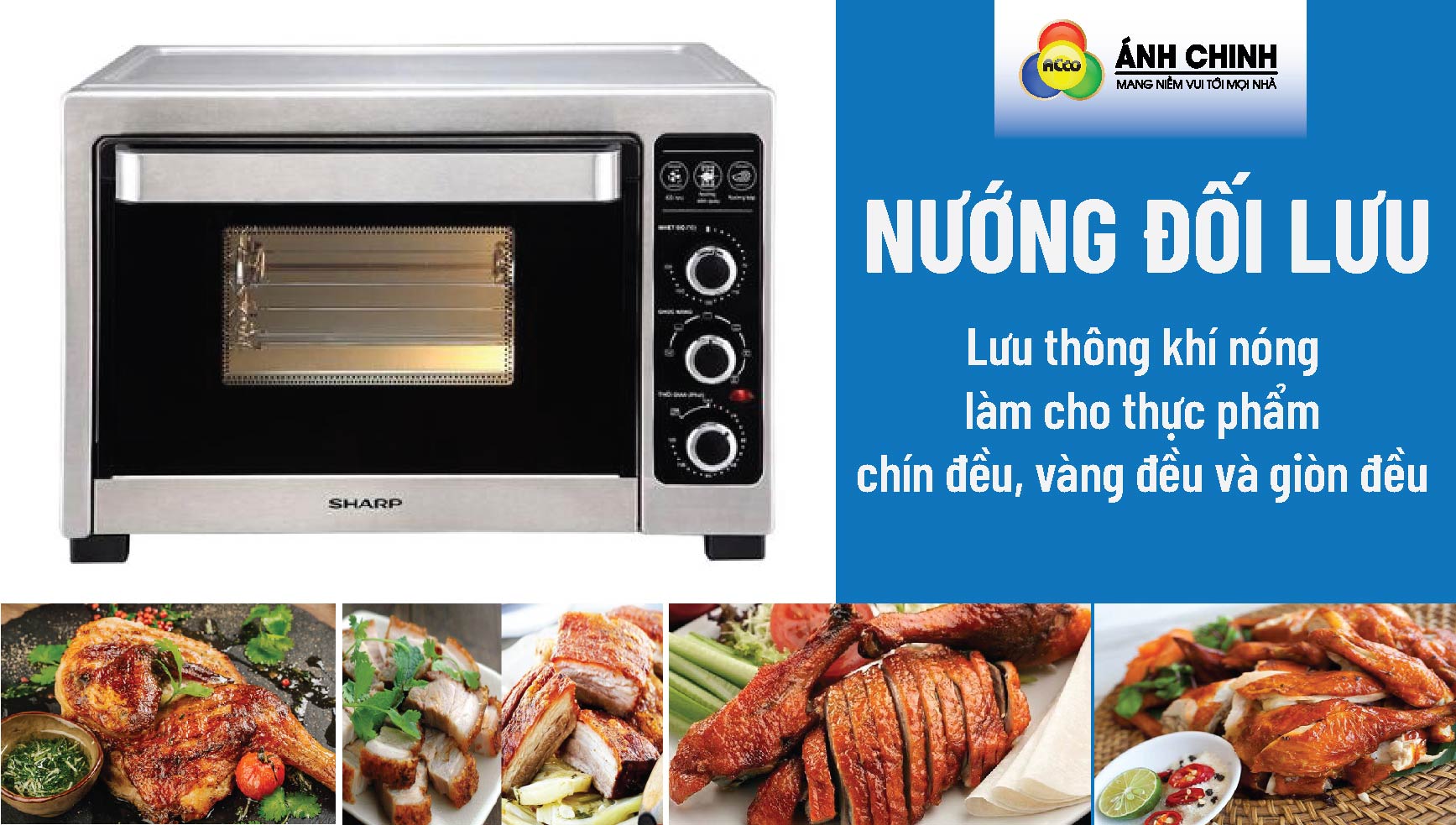 CHỨC NĂNG NƯỚNG ĐỐI LƯU