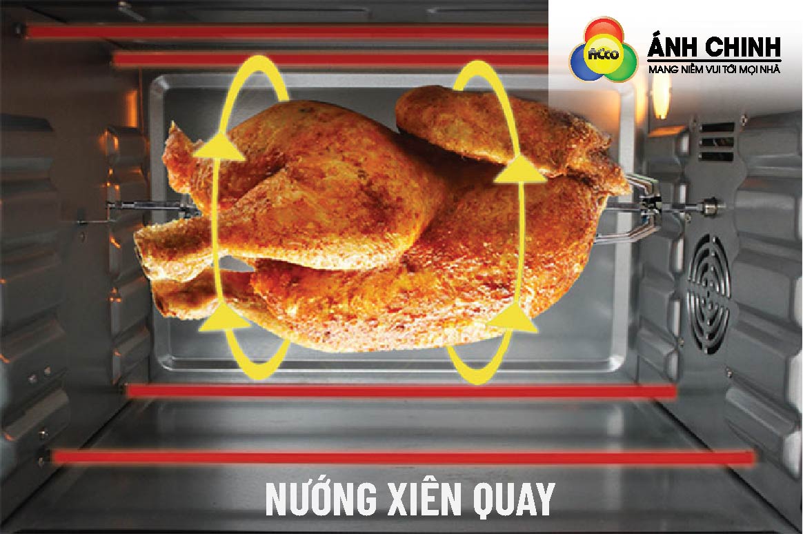 CHỨC NĂNG NƯỚNG XI&Ecirc;N QUAY