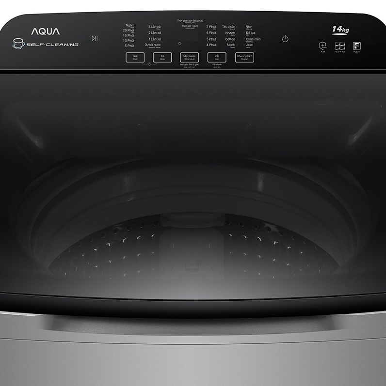 Máy giặt lồng đứng Aqua 13kg DD Inverter AQW-FR130UHT-SS