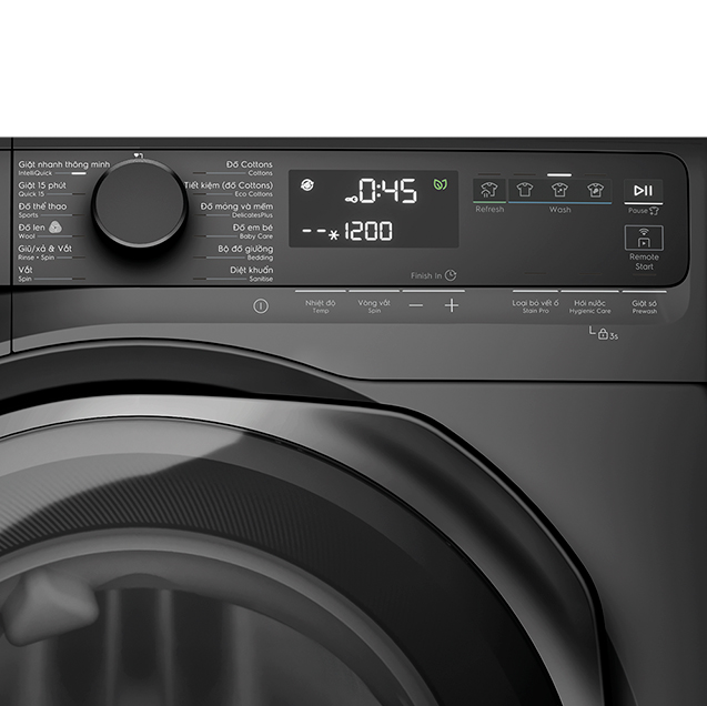 Máy giặt lồng ngang Electrolux 10kg Inverter EWF1043R7SC