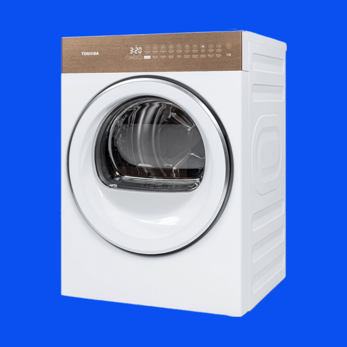 Máy sấy bơm nhiêt Toshiba 8kg TD-T37BS90HWV(WT)