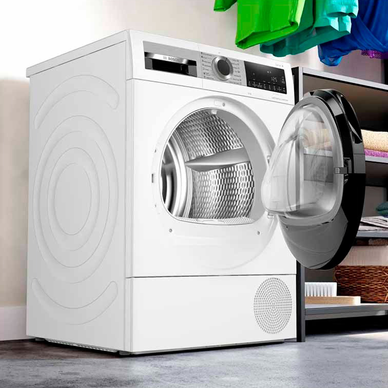 Máy sấy bơm nhiệt Bosch 9kg WQG24570SG