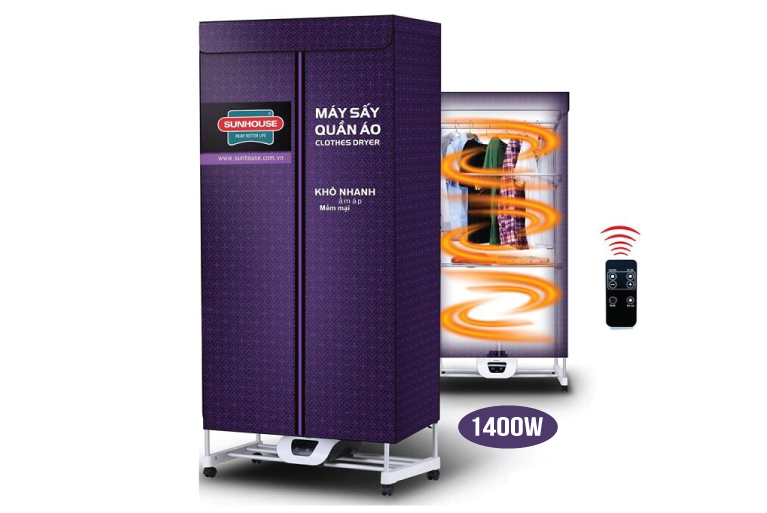 m&aacute;y sấy quần &aacute;o sunhouse