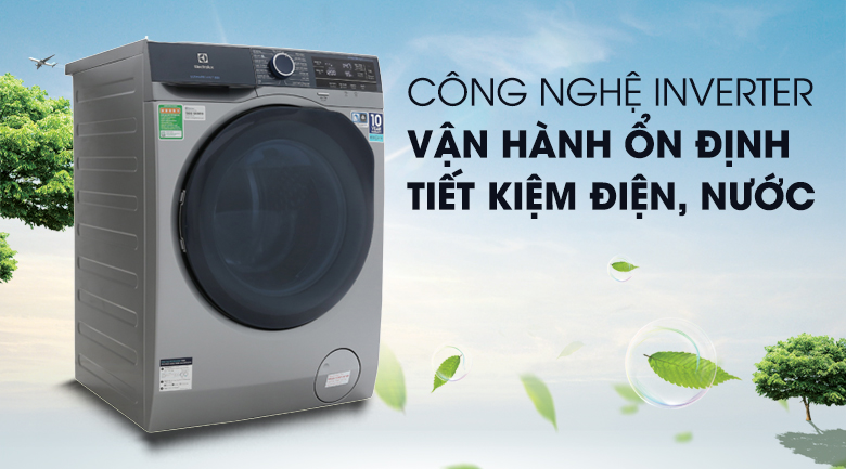 C&ocirc;ng nghệ Inverter - M&aacute;y giặt Electrolux Inverter 9.5 kg EWF9523ADSA
