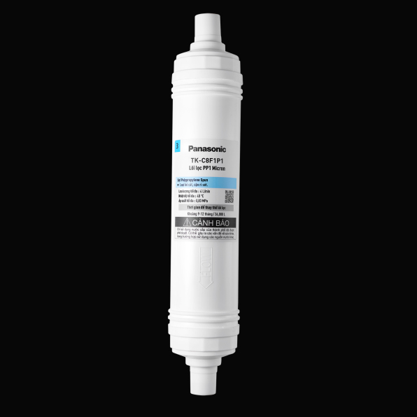 Lõi lọc Polypropylene Spun 1 μm Panasonic TK-C8F1P1-VN