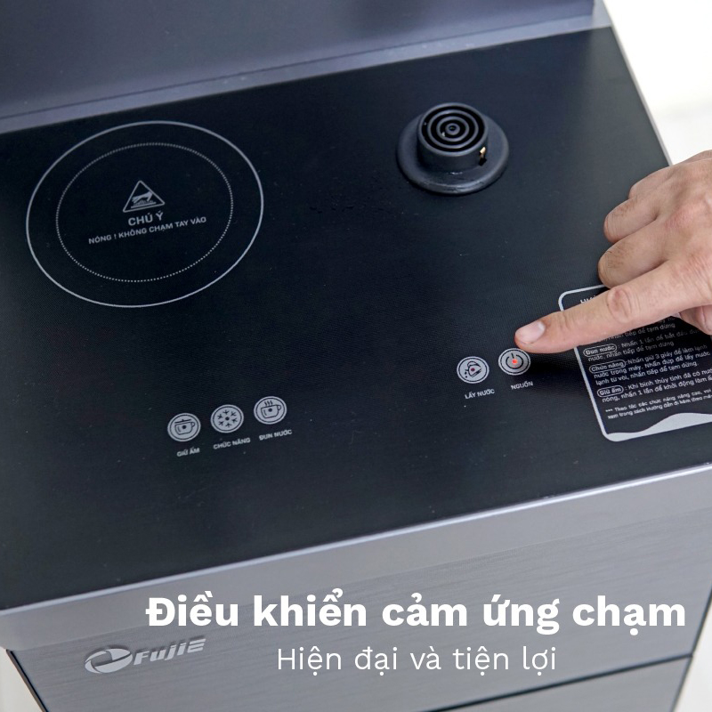 Cây nước nóng lạnh kết hợp bàn pha trà, cafe Fujie TBH1332E