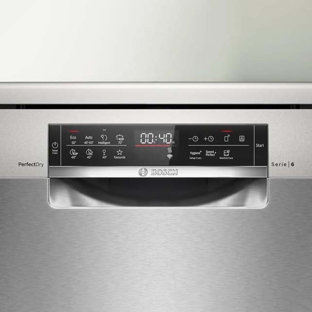 Máy rửa bát Bosch SMS6ZCI01P serie 6, 14 bộ Châu Âu
