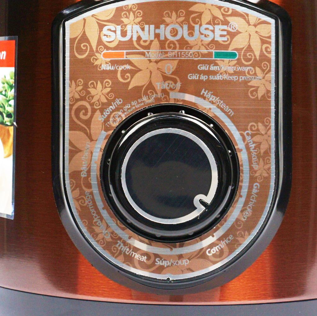 Nồi áp suất điện 5L Sunhouse SHD1550