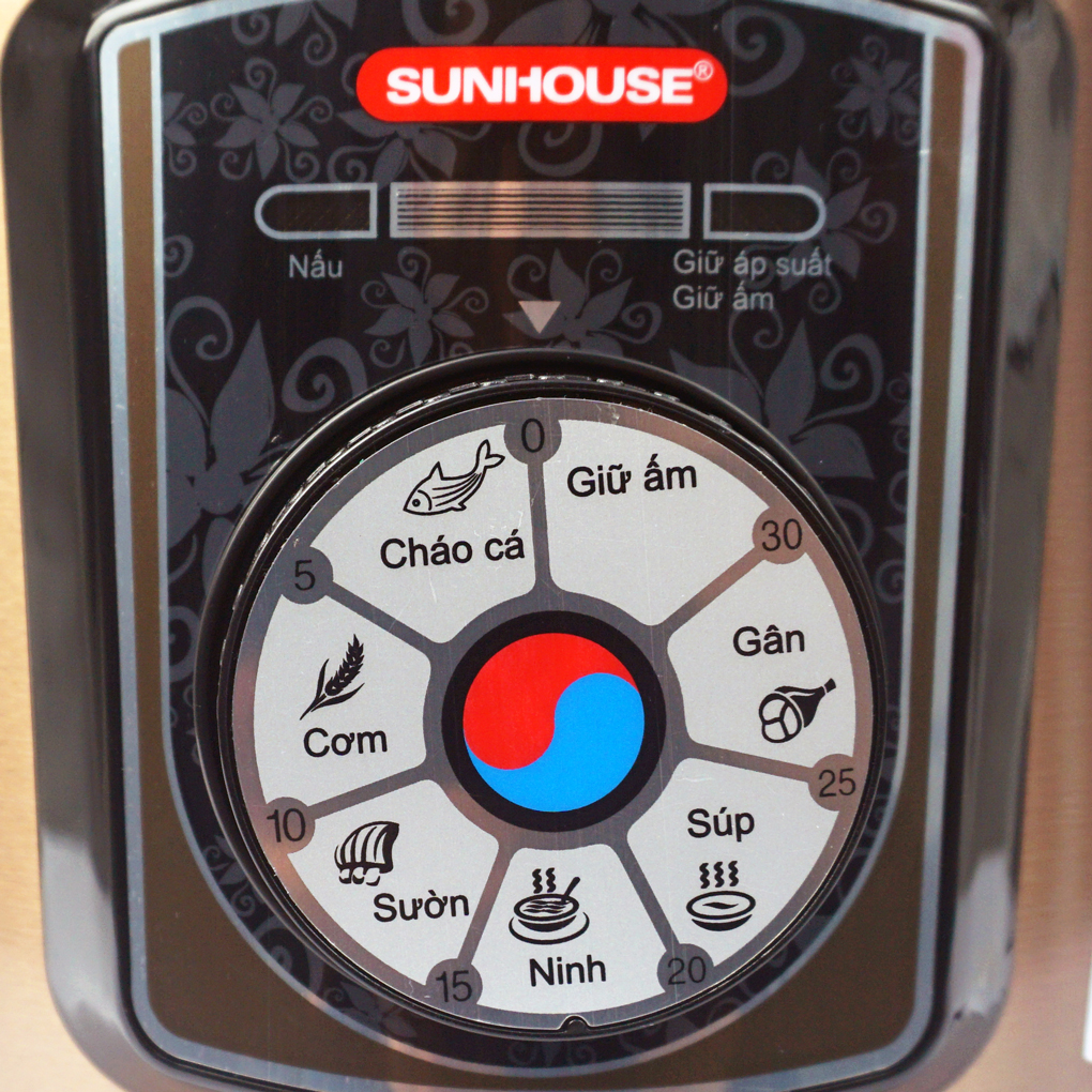 Nồi áp suất điện 6L Sunhouse SHD1756