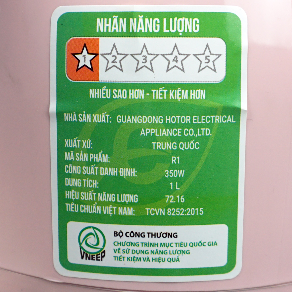 Nồi cơm điện 1 lít Kalpen R1