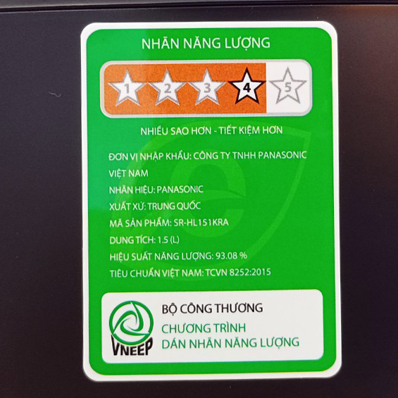 Nồi cao tần Panasonic 1.5L SR-HL151KRA