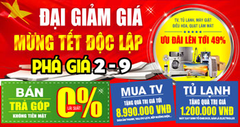 Bình nóng lạnh giảm giá sốc tại Ánh Chinh Thái Bình
