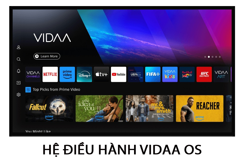 Tivi QLED Toshiba AI 4K 65 inch 65M450RP