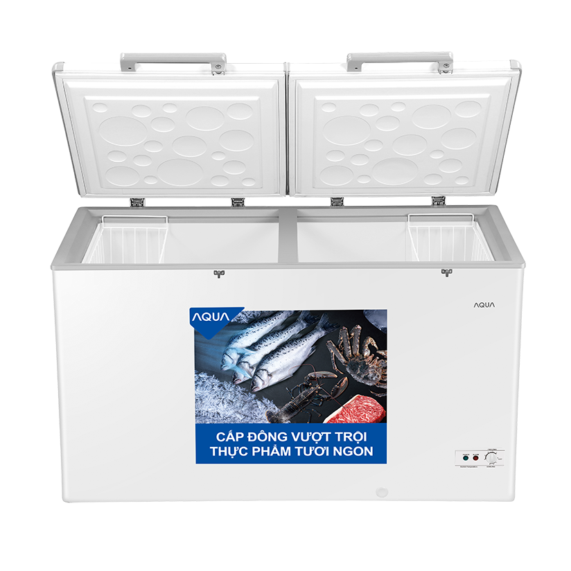 Tủ bảo quản Aqua inverter 319 lít AQF-C4201E, 1 ngăn đông, dàn đồng
