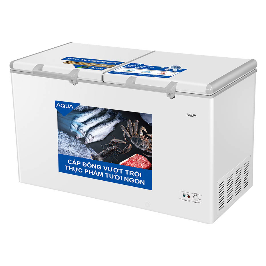 Tủ bảo quản Aqua inverter 319 lít AQF-C4201E, 1 ngăn đông, dàn đồng