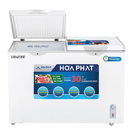 Tủ bảo quản Inverter Hòa Phát 245 lít HCFI-606S2Đ2 - 2 ngăn đông, mát