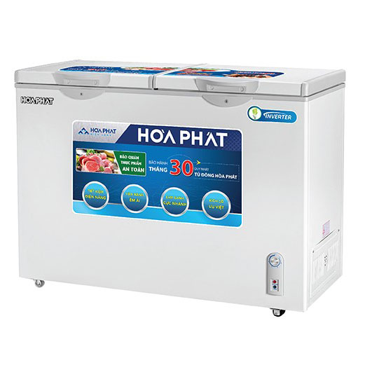 Tủ bảo quản Inverter Hòa Phát 245 lít HCFI-606S2Đ2 - 2 ngăn đông, mát