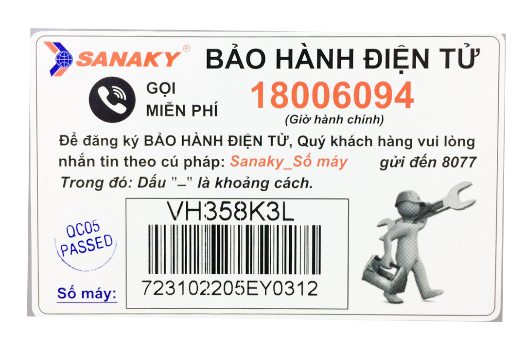 Tủ mát 1 cánh 350 lít Sanaky VH-358KL