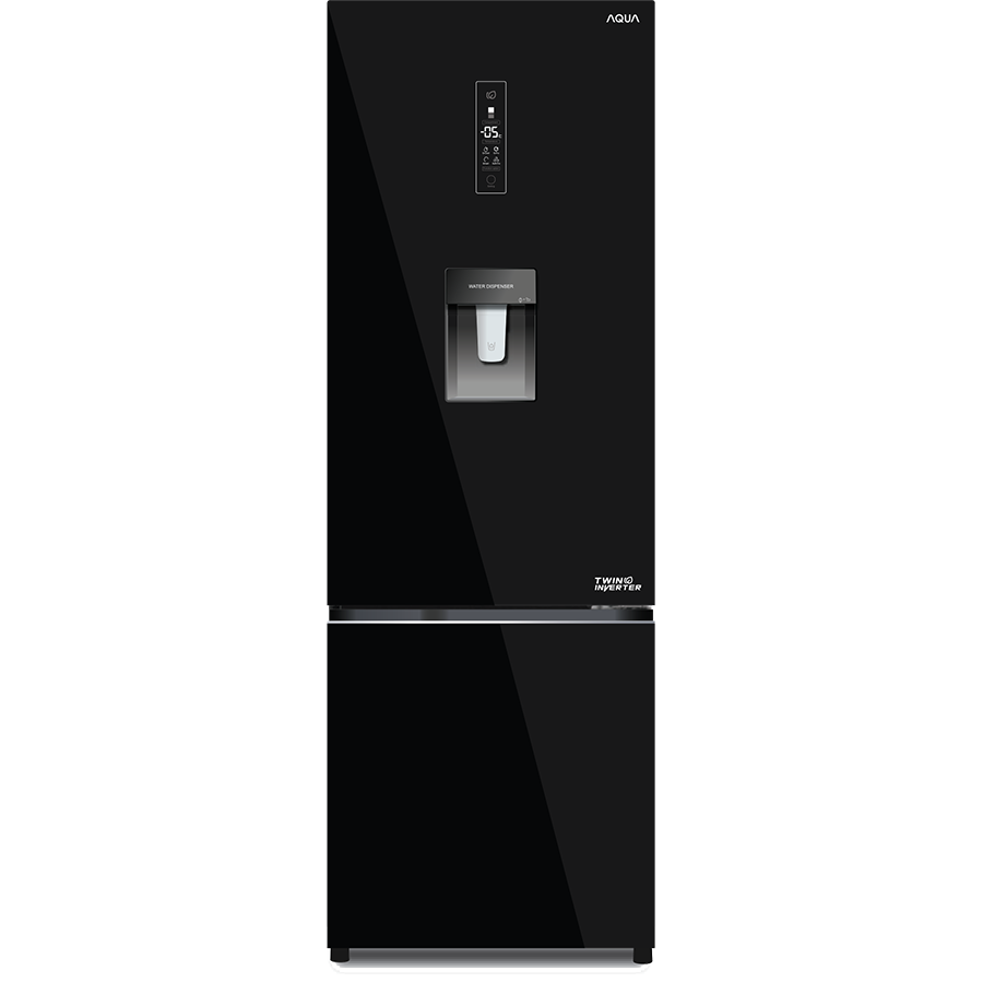 Tủ lạnh ngăn đá dưới Aqua 350 lít AQR-B379MA(WGB)