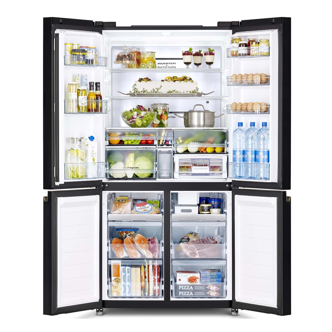 Tủ lạnh Hitachi inverter 569L R-WB640VGV0(GBK)