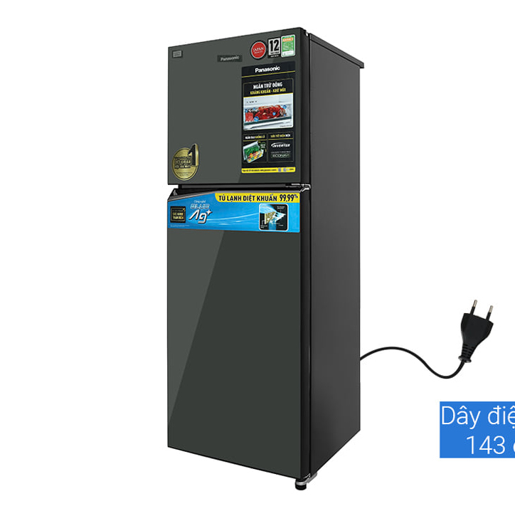 Tủ lạnh Panasonic inverter 306 lít NR-TV341VGMV