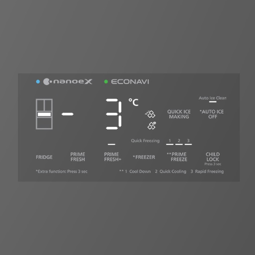 Tủ lạnh 4 cánh cao cấp Panasonic 540L NR-YW590YMMV