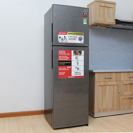 Tủ lạnh Sharp 253 lít Inverter SJ-X282AE-DS