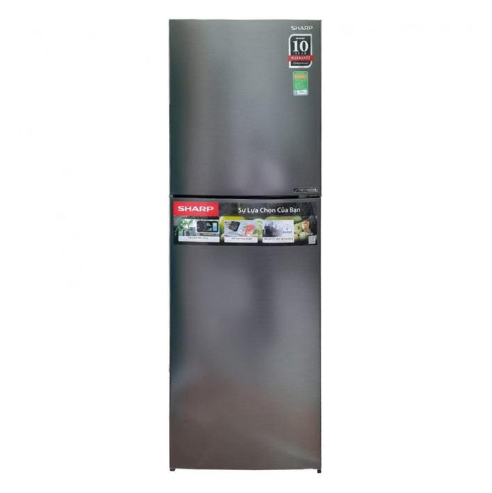 Tủ lạnh Sharp 224 lít Inverter SJ-X252AE-SL