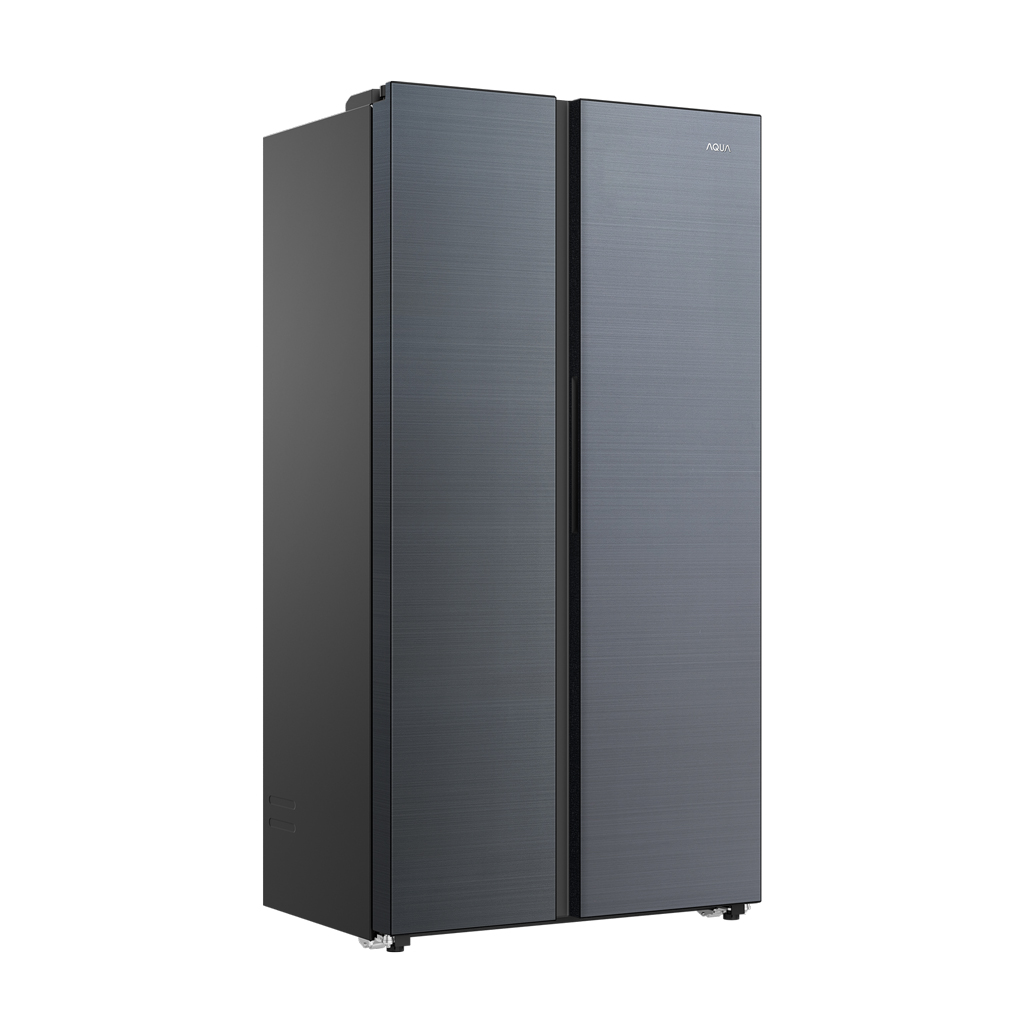 Tủ lạnh Aqua Inverter 569 lít Side By Side AQR-S633XA(SL)