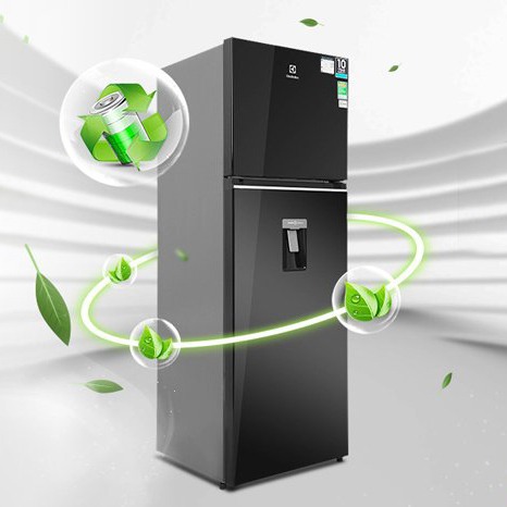Tủ lạnh ngăn đá trên Electrolux Inverter 341L ETM3440L-B