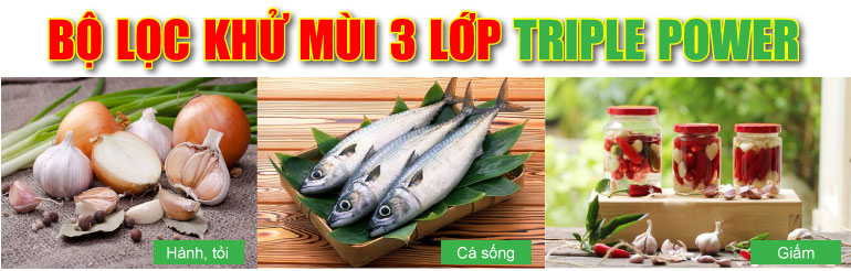 BỘ LỌC KHỬ MÙI