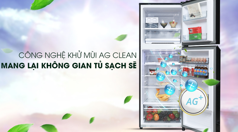 C&ocirc;ng nghệ Ag Clean - Tủ lạnh Panasonic Inverter 366 l&iacute;t NR-BL381WKVN