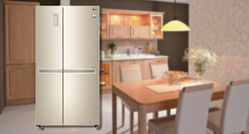 Chiếc tủ lạnh hiện đại với thiết kế sang trọng v&agrave; tinh tế