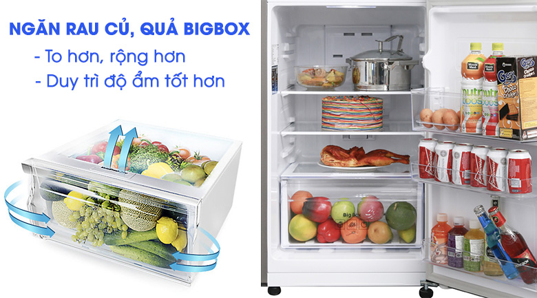 Bigbox - Tủ lạnh Samsung Inverter 208 l&iacute;t RT20HAR8DDX/SV